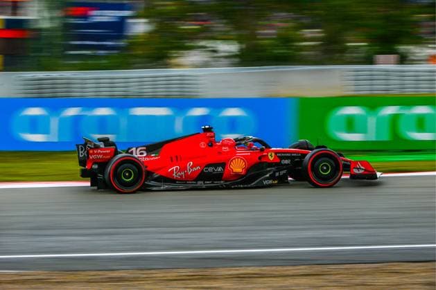 CHARLES LECLERC 16 of Monaco and Ferrari during the FORMULA 1 Free Practice 3 of the Spanish F1 Grand Prix at Circuit de Barcelona racetrack in Montmelo, Spain on June 03, 2023 Photo Alvaro Sanchez Cordon Press