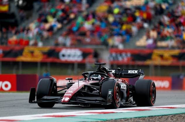 77 Valtteri Bottas FIN, Alfa Romeo F1 Team Stake , F1 Grand Prix of Spain at Circuit de Barcelona Catalunya on June 3, 2023 in Barcelona, Spain Photo by HOCH ZWEI Barcelona Spain