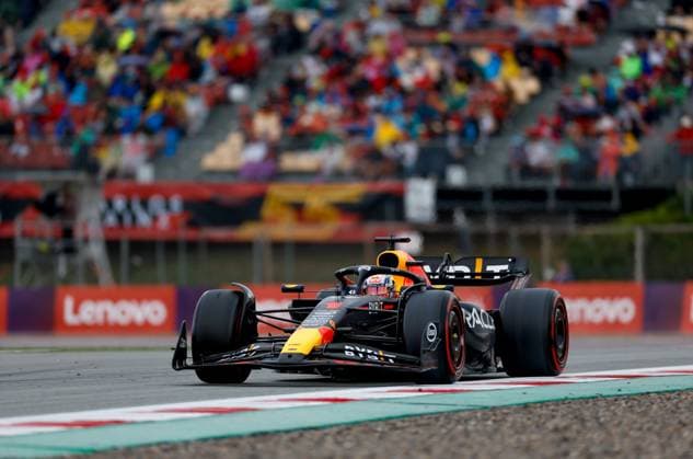 1 Max Verstappen NLD, Oracle Red Bull Racing , F1 Grand Prix of Spain at Circuit de Barcelona Catalunya on June 3, 2023 in Barcelona, Spain Photo by HOCH ZWEI Barcelona Spain