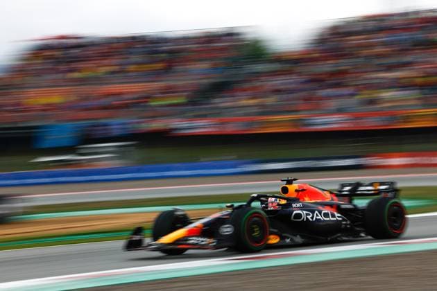 1 Max Verstappen NLD, Oracle Red Bull Racing , F1 Grand Prix of Spain at Circuit de Barcelona Catalunya on June 3, 2023 in Barcelona, Spain Photo by HOCH ZWEI Barcelona Spain