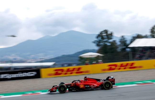 16 Charles Leclerc MCO, Scuderia Ferrari , F1 Grand Prix of Spain at Circuit de Barcelona Catalunya on June 3, 2023 in Barcelona, Spain Photo by HOCH ZWEI Barcelona Spain