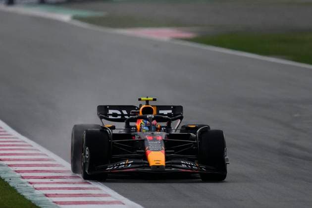 F1 Grand Prix of Spain - Qualifying Sergio Checo Perez of Mexico driving the (11) Oracle Red Bull Racing RB19 during qualifying ahead of the F1 Grand Prix of Spain at Circuit de Barcelona-Catalunya on June 3, 2023 in Barcelona, Spain. Barcelona Spain  Copyright: xJosexBretonx originalFilename:breton-f1grandp230603_npabZ.jpg