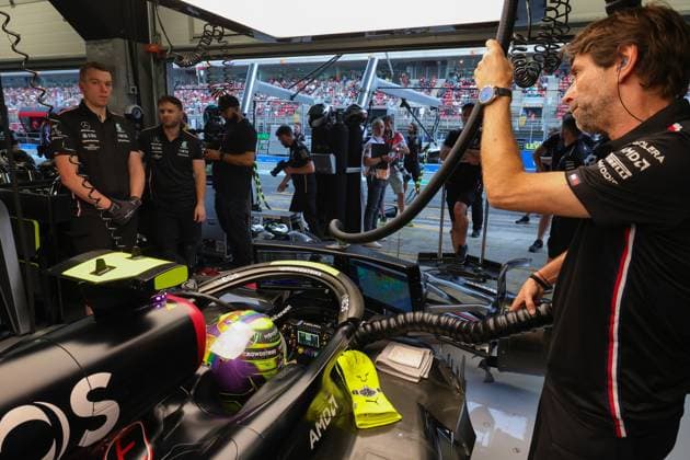 44 Lewis Hamilton GBR, Mercedes AMG Petronas F1 Team , F1 Grand Prix of Spain at Circuit de Barcelona Catalunya on June 3, 2023 in Barcelona, Spain Photo by HOCH ZWEI Barcelona Spain