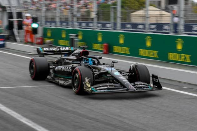 Formula 1 GP Barcelona Saturday 03 06 2023 George Russell GBR Mercedes AMG F1 Team Formula 1 GP Barcelona Saturday 03 06 2023 Copyright: xBEAUTIFULxSPORTS Erlhofx
