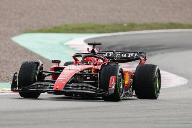 16 Charles Leclerc (MCO, Scuderia Ferrari), F1 Grand Prix of Spain at Circuit de Barcelona-Catalunya on June 3, 2023 in Barcelona, Spain. (Photo by HOCH ZWEI Italy Photo Press) (Verwendung nur in Deutschland - GERMANY ONLY) *** 16 Charles Leclerc MCO, Scuderia Ferrari , F1 Grand Prix of Spain at Circuit de Barcelona Catalunya on June 3, 2023 in Barcelona, Spain Photo by HOCH ZWEI Italy Photo Press Use only in Germany GERMANY ONLY 