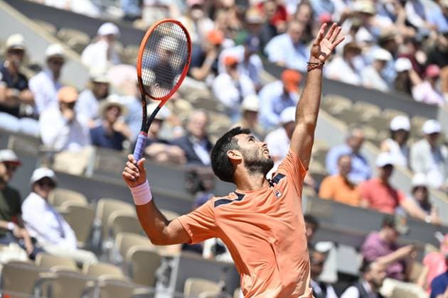 Tennis : Roland Garros 2023 - France - Olivieri - Argentine Tennis : Roland Garros 2023 - France - 03 06 23 ChrysleneCaillaud Panoramic 