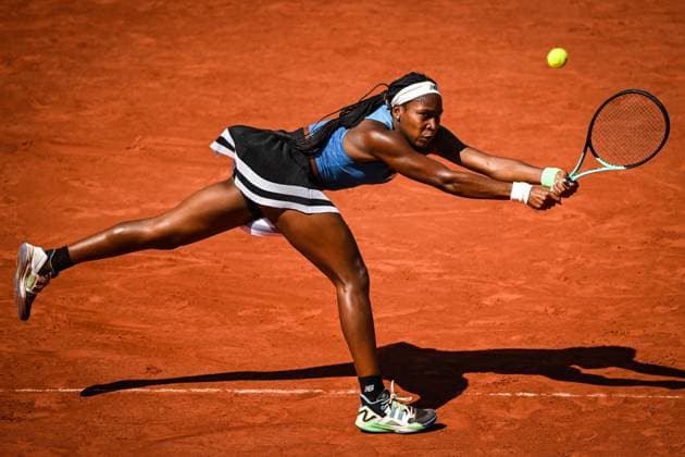 June 3, 2023, Paris, France, France: Coco GAUFF of United States during the seventh day of Roland-Garros 2023, French Open 2023, Grand Slam tennis tournament at the Roland-Garros Stadium on June 03, 2023 in Paris, France. Paris France - ZUMAm308 20230603_zsp_m308_004 Copyright: xMatthieuxMirvillex
