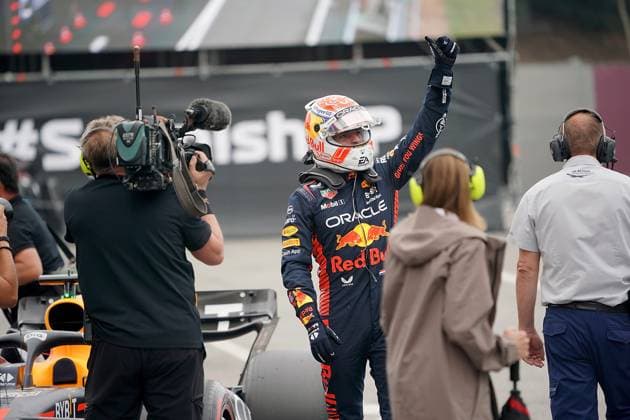 Formula 1 AWS Grand Prix of Spain 2023 03 06 2023, Circuit de Catalunya, Barcelona, Formula 1 AWS Grand Prix of Spain 2023 , in the picture pole position for Max Verstappen NLD , Oracle Red Bull Racing nordphotoxGmbHx xBratic nph00250