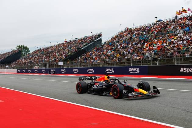 1 Max Verstappen NLD, Oracle Red Bull Racing , F1 Grand Prix of Spain at Circuit de Barcelona Catalunya on June 3, 2023 in Barcelona, Spain Photo by HOCH ZWEI Barcelona Spain