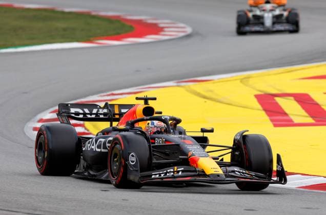 1 Max Verstappen NLD, Oracle Red Bull Racing , F1 Grand Prix of Spain at Circuit de Barcelona Catalunya on June 3, 2023 in Barcelona, Spain Photo by HOCH ZWEI Barcelona Spain