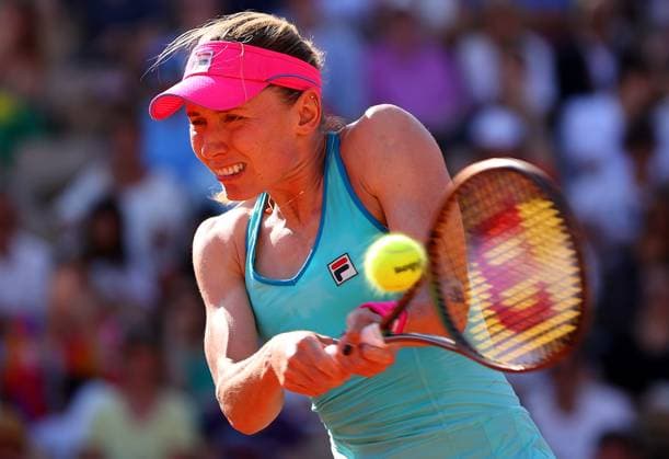 Mandatory Credit: Photo by Ella Ling Shutterstock (13944033bo) Ekaterina Alexandra of Russia in action French Open Tennis, Day 7, Roland Garros, Paris, France - 03 June 2023 French Open Tennis, Day 7, Roland Garros, Paris, France - 03 June 2023  Copyright: xEllaxLing Shutterstockx 13944033bo
