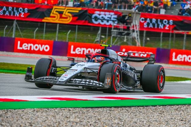 YUKI TSUNODA 22 of Japan and Alpha Tauri during the FORMULA 1 QUALIFYING of the Spanish F1 Grand Prix at Circuit de Barcelona racetrack in Montmelo, Spain on June 03, 2023 Photo Alvaro Sanchez Cordon Press