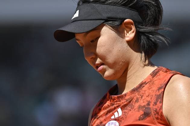 Tennis : Roland Garros 2023 - France - Wang Xinyu - Chine Tennis : Roland Garros 2023 - France - 03 06 23 ChrysleneCaillaud Panoramic 