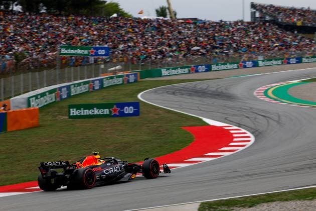 11 Sergio Perez MEX, Oracle Red Bull Racing , F1 Grand Prix of Spain at Circuit de Barcelona Catalunya on June 3, 2023 in Barcelona, Spain Photo by HOCH ZWEI Barcelona Spain