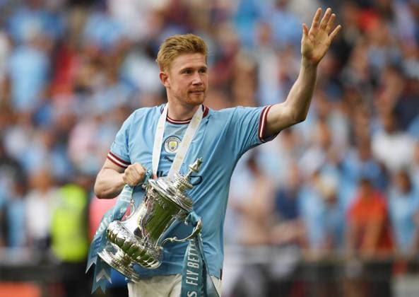 Football, Manchester City, Kevin de Bruyne leaves the club at the end of the season - Archive pictures