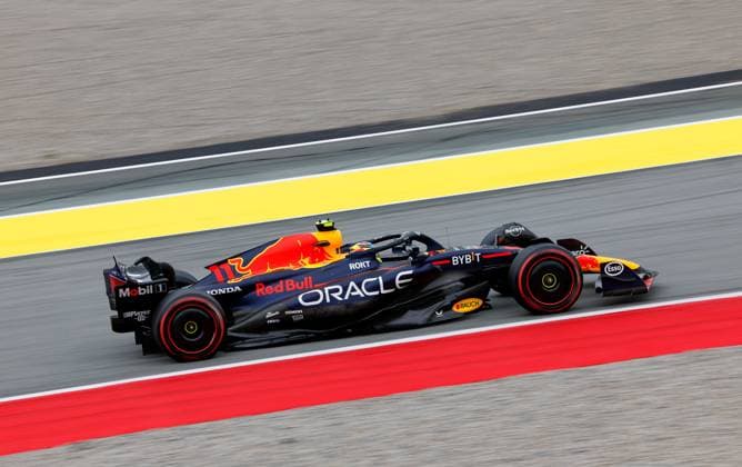 11 Sergio Perez MEX, Oracle Red Bull Racing , F1 Grand Prix of Spain at Circuit de Barcelona Catalunya on June 3, 2023 in Barcelona, Spain Photo by HOCH ZWEI Barcelona Spain