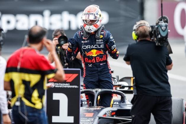 1 Max Verstappen NLD, Oracle Red Bull Racing , F1 Grand Prix of Spain at Circuit de Barcelona Catalunya on June 3, 2023 in Barcelona, Spain Photo by HOCH ZWEI Barcelona Spain
