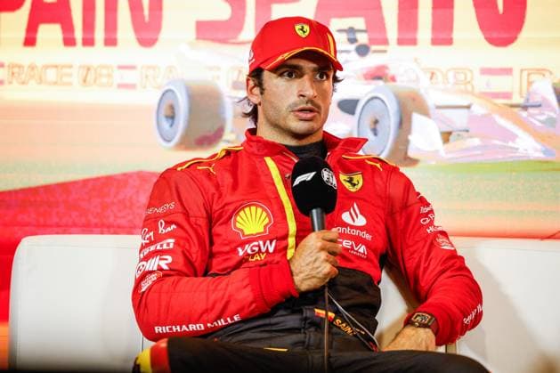 55 Carlos Sainz ESP, Scuderia Ferrari , F1 Grand Prix of Spain at Circuit de Barcelona Catalunya on June 3, 2023 in Barcelona, Spain Photo by HOCH ZWEI Barcelona Spain