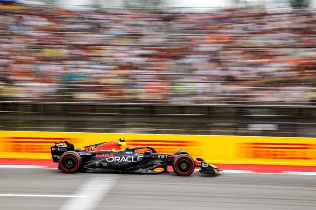 11 Sergio Perez MEX, Oracle Red Bull Racing , F1 Grand Prix of Spain at Circuit de Barcelona Catalunya on June 3, 2023 in Barcelona, Spain Photo by HOCH ZWEI Barcelona Spain