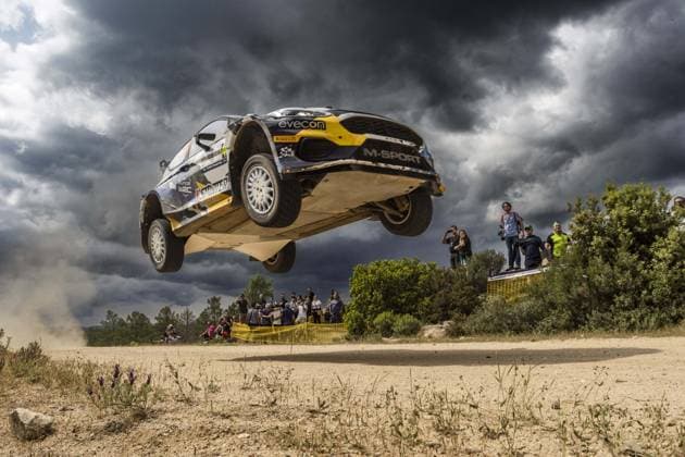 Bilder des Jahres 2023, Sport 06 Juni Sport Themen der Woche KW22 Sport Bilder des Tages 40 Robert VIRVES (EST), Hugo MAGALHAES (EST), FORD Fiesta MkII, RC2, Rally2, action during the Rally Italia Sardegna 2023, 6th round of the 2023 WRC, Motorsport Rallye, WM World Rally Car Championship, from June 1 to 4, 2023 in Olbia, Italy - AUTO - WRC - RALLY ITALIA SARDEGNA 2023 DPPI Panoramic  RPPA_06_Sardinia_2023_518