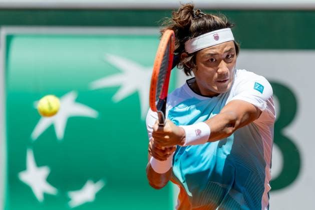 2023 French Open - Day Seven Zhizhen Zhang during Roland Garros 2023 in Paris, France on June 3, 2023. Paris France  Copyright: xFotoxOlimpikx originalFilename:jastrzebowski-rolandga230603_npiSW.jpg
