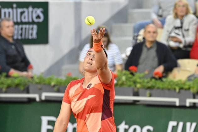 Tennis : Roland Garros 2023 - France - Ons Jabeur - Tunisie Tennis : Roland Garros 2023 - France - 03 06 23 ChrysleneCaillaud Panoramic 