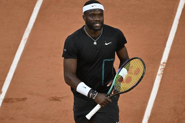 Tennis : Roland Garros 2023 - France - Frances Tiafoe - Usa Tennis : Roland Garros 2023 - France - 03 06 23 ChrysleneCaillaud Panoramic 