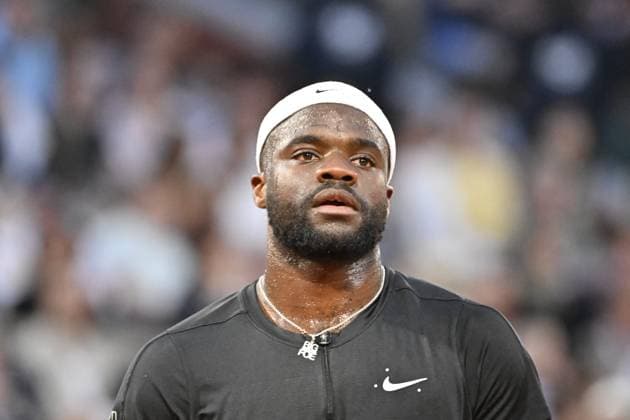 Tennis : Roland Garros 2023 - France - Frances Tiafoe - Usa Tennis : Roland Garros 2023 - France - 03 06 23 ChrysleneCaillaud Panoramic 