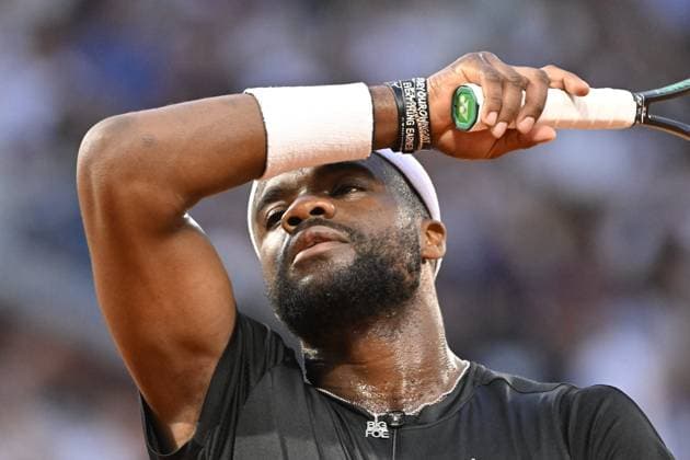Tennis : Roland Garros 2023 - France - Frances Tiafoe - Usa Tennis : Roland Garros 2023 - France - 03 06 23 ChrysleneCaillaud Panoramic 