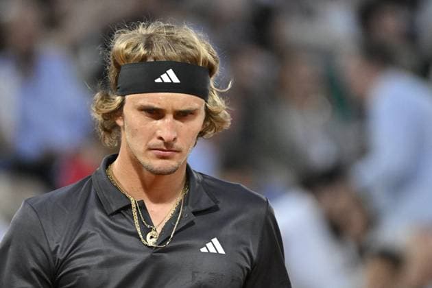 Tennis : Roland Garros 2023 - France - Alexander Zverev - Allemagne Tennis : Roland Garros 2023 - France - 03 06 23 ChrysleneCaillaud Panoramic 