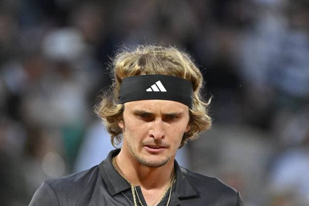Tennis : Roland Garros 2023 - France - Alexander Zverev - Allemagne Tennis : Roland Garros 2023 - France - 03 06 23 ChrysleneCaillaud Panoramic 