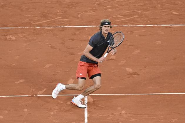 Tennis : Roland Garros 2023 - France - Alexander Zverev - Allemagne Tennis : Roland Garros 2023 - France - 03 06 23 ChrysleneCaillaud Panoramic 