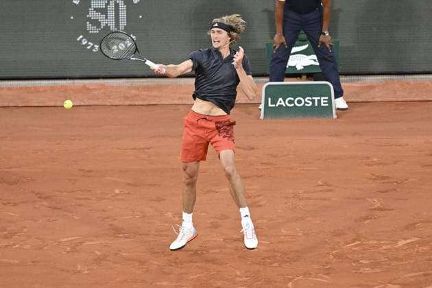 Sport Bilder des Tages Tennis : Roland Garros 2023 - France - Alexander Zverev - Allemagne Tennis : Roland Garros 2023 - France - 03 06 23 ChrysleneCaillaud Panoramic 