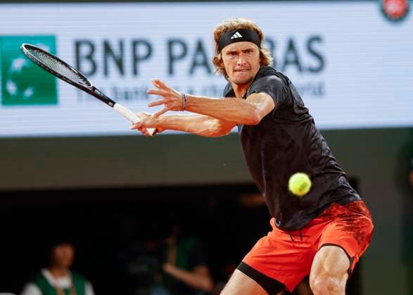 Alexander Zverev GER Copyright: xJuergenxHasenkopfx