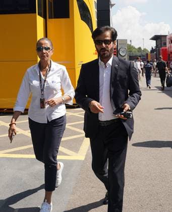 Formula 1 AWS Grand Prix of Spain 2023 04 06 2023, Circuit de Catalunya, Barcelona, Formula 1 AWS Grand Prix of Spain 2023 , in picture FIA President Mohammed bin Sulayem nordphotoxGmbHx xBratic nph00250