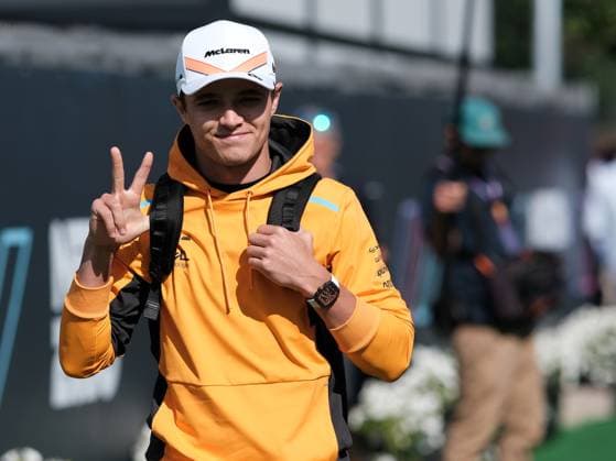 Formula 1 Championship - FORMULA 1 AWS GRAN PREMIO DE ESPANA 2023 - Race Lando Norris during the arrival of the pilots before the Catalunya Grax Prix F1 2023 at Circuit of Catalunya Barcelona on june 04, 2023 Barcelona CIRCUIT DE BARCELONA-CATALUNYA Spain Copyright: xLorisxRosellix xLiveMediax LPS_962209