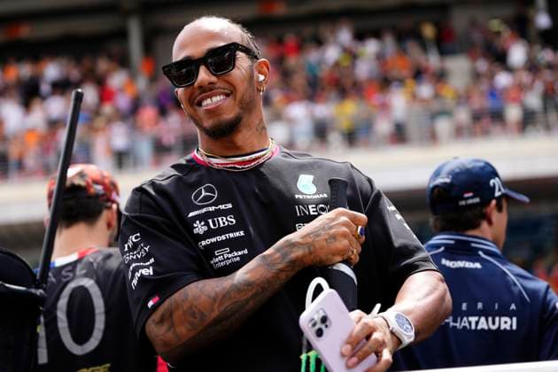F1 Grand Prix of Spain Lewis Hamilton of Great Britain and Mercedes AMG Petronas F1 Team during the F1 Grand Prix of Spain at Circuit de Barcelona-Catalunya on June 4, 2023 in Barcelona, Spain. Barcelona Spain  Copyright: xJosexBretonx originalFilename:breton-f1grandp230604_npg7T.jpg