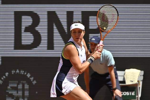 Tennis : Roland Garros 2023 - France - Anastasia Pavlyuchenkova - Russie Tennis : Roland Garros 2023 - France - 04 06 23 ChrysleneCaillaud Panoramic 