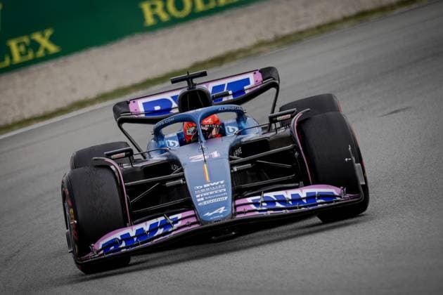 BARCELONA - Esteban Ocon (Alpine) during the Grand Prix of Spain. ANP SEM VAN DER WAL F1 Grand Prix of Spain 2023 xVIxANPxSportx xxANPxIVx 470881143 originalFilename: 470881143.jpg