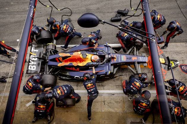 BARCELONA - Max Verstappen (Red Bull Racing) during the Grand Prix of Spain. ANP SEM VAN DER WAL F1 Grand Prix of Spain 2023 xVIxANPxSportx xxANPxIVx 470881894 originalFilename: 470881894.jpg