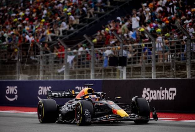 BARCELONA - Max Verstappen (Red Bull Racing) during the Grand Prix of Spain. ANP SEM VAN DER WAL F1 Grand Prix of Spain 2023 xVIxANPxSportx xxANPxIVx 470882548 originalFilename: 470882548.jpg