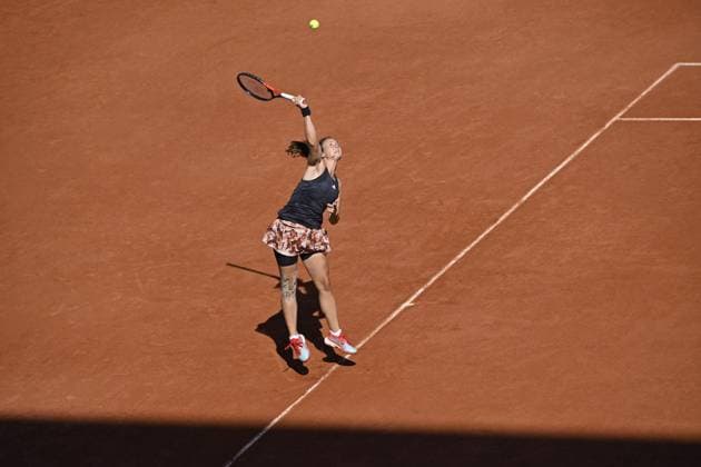 Tennis : Roland Garros 2023 - France - Daria Kasatkina - Russie Tennis : Roland Garros 2023 - France - 04 06 23 ChrysleneCaillaud Panoramic 