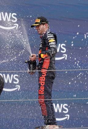 04 06 2023, Circuit de Catalunya, Barcelona, Formula 1 AWS Grand Prix of Spain 2023 , in picture podium winner Max Verstappen NLD , Oracle Red Bull Racing Barcelona Circuit de Catalunya Catalunya Spain  eu-images-506