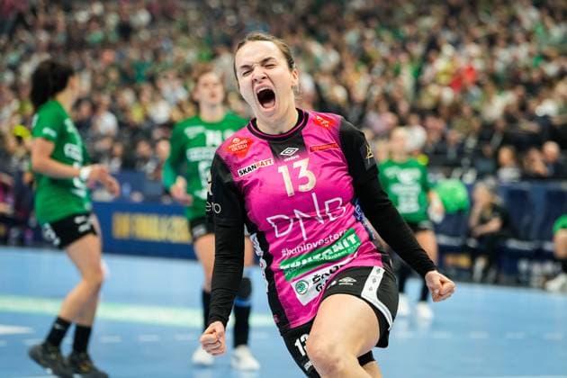 Bilder des Jahres 2023, Sport 06 Juni Sport Themen der Woche KW22 Sport Bilder des Tages EHF FINAL4 2023 Kvinner: Vipers Kristiansand - FTC-Rail Cargo Hungaria Budapest, Ungarn 20230604. Vipers Anna Vyakhireva under finalen i Champions League i handball mellom Vipers og Ferencvarosi TC i MVM Dome Budapest. Foto: Beate Oma Dahle NTB Budapest Ungarn EDITORIAL USE ONLY. RESTRICTED USE FOR BETTING COMPANIES Ref:_SPO8HIVB3ehsfw.jpg  Copyright: xBeatexOmaxDahlex xNTBx