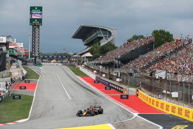 1 Max Verstappen NLD, Oracle Red Bull Racing , F1 Grand Prix of Spain at Circuit de Barcelona Catalunya on June 4, 2023 in Barcelona, Spain Photo by HOCH ZWEI Barcelona Spain