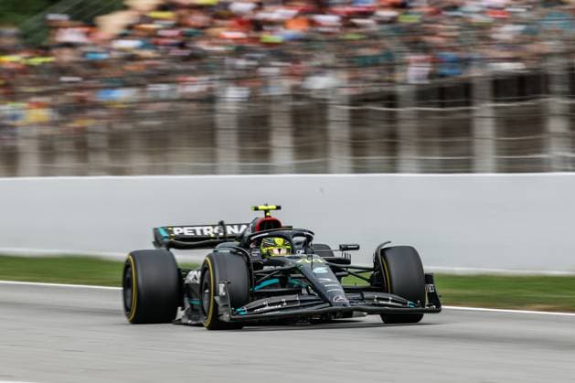 44 Lewis Hamilton GBR, Mercedes AMG Petronas F1 Team , F1 Grand Prix of Spain at Circuit de Barcelona Catalunya on June 4, 2023 in Barcelona, Spain Photo by HOCH ZWEI Barcelona Spain