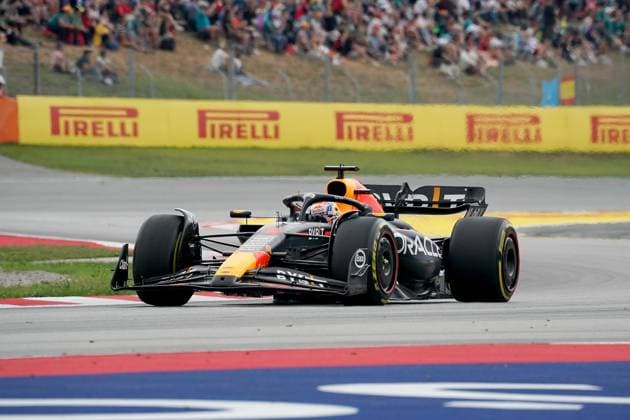 04 06 2023, Circuit de Catalunya, Barcelona, Formula 1 AWS Grand Prix of Spain 2023 , in picture Max Verstappen NLD , Oracle Red Bull Racing Barcelona Circuit de Catalunya Catalunya Spain  eu-images-506