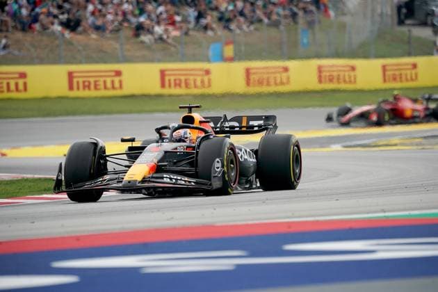 04 06 2023, Circuit de Catalunya, Barcelona, Formula 1 AWS Grand Prix of Spain 2023 , in picture Max Verstappen NLD , Oracle Red Bull Racing Barcelona Circuit de Catalunya Catalunya Spain  eu-images-506