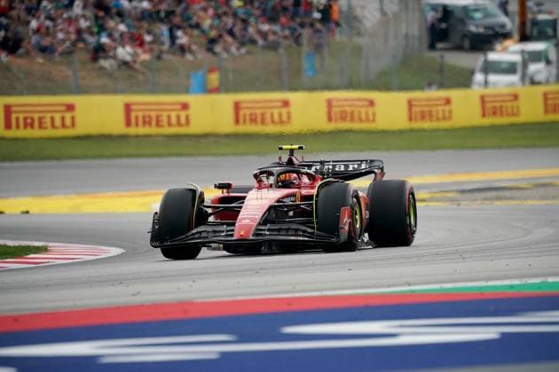 04 06 2023, Circuit de Catalunya, Barcelona, Formula 1 AWS Grand Prix of Spain 2023 , in picture Carlos Sainz Jr ESP , Scuderia Ferrari Barcelona Circuit de Catalunya Catalunya Spain  eu-images-506