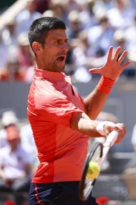 Novak Djokovic (srb) TENNIS : Roland Garros 2023 - Paris - 04 06 2023 JBAutissier Panoramic 